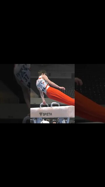 Ian Skirkey Pommel Horse - 2023 Winter Cup Men Day 2 #shorts