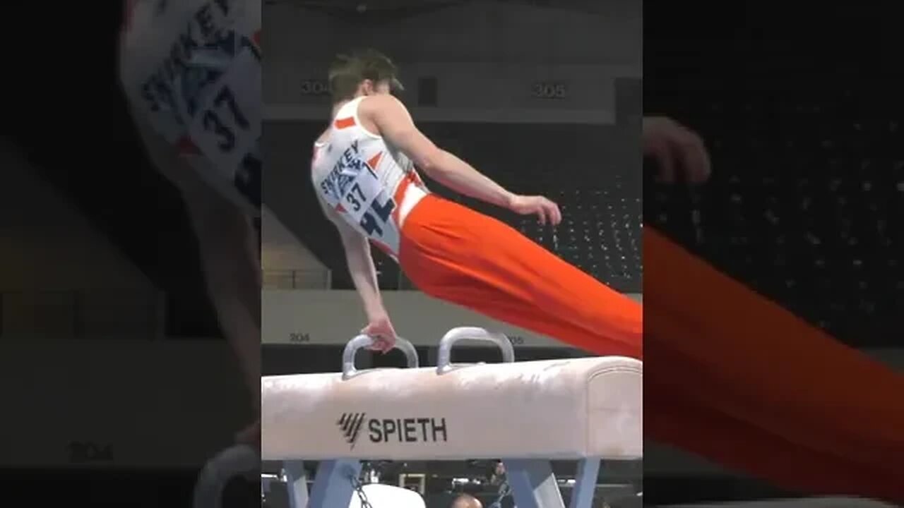 Ian Skirkey Pommel Horse - 2023 Winter Cup Men Day 2 #shorts