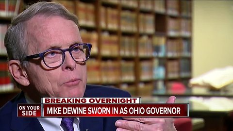 Mike DeWine sworn in as Ohio governor