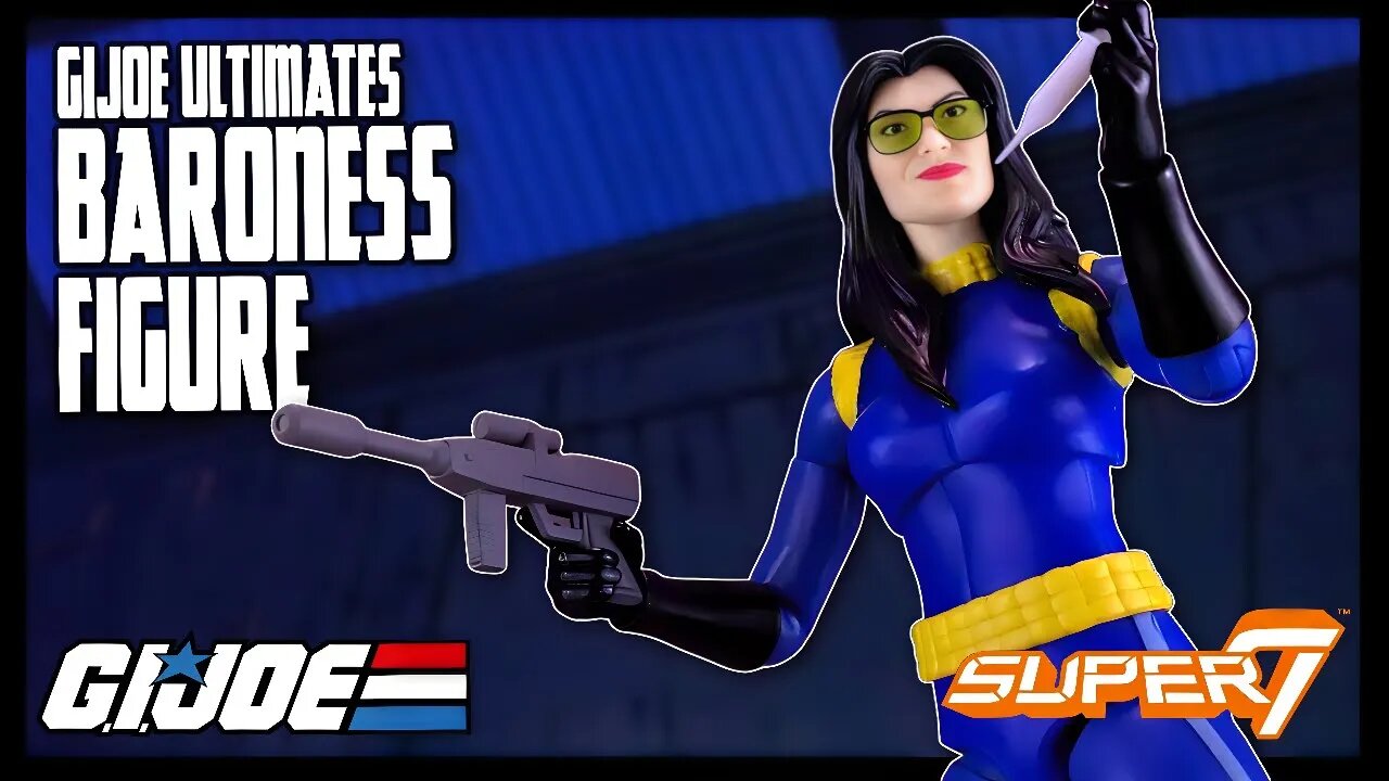 Super7 G.I.JOE Ultimates Wave 2 The Baroness Figure @TheReviewSpot