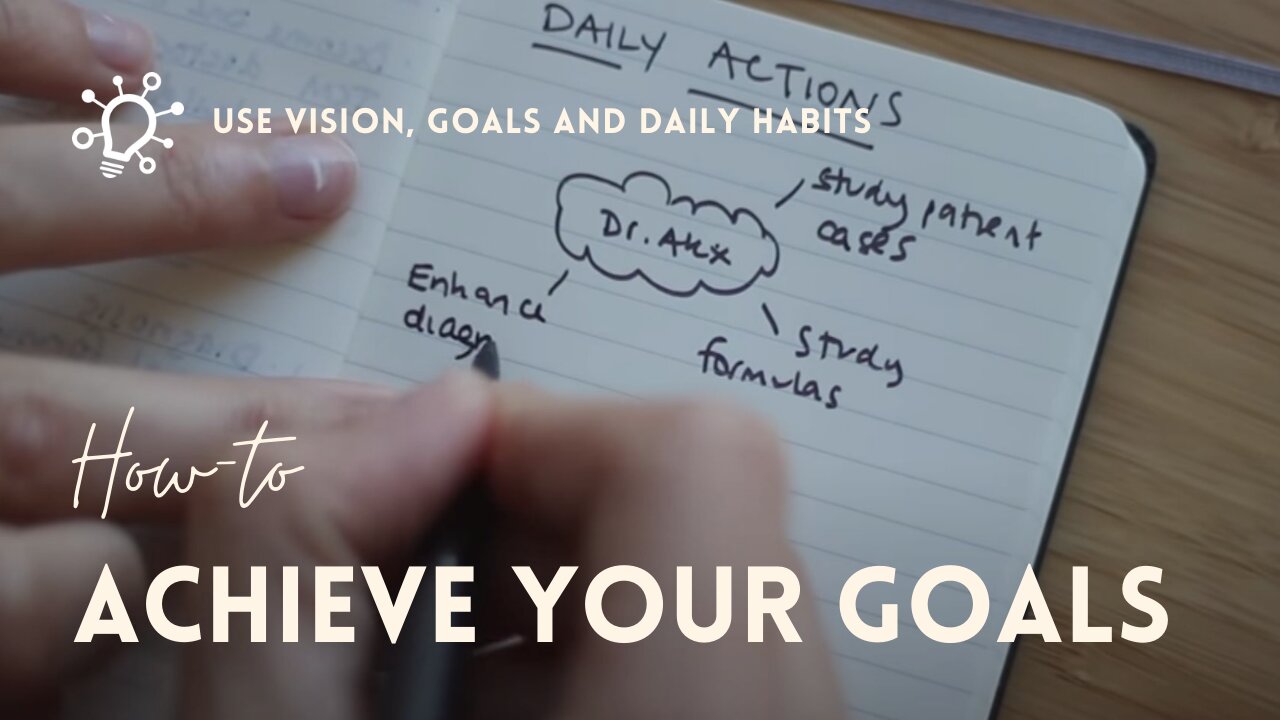 Use Vision, Goals and Daily Habits to Become the BEST VERSION of Yourself