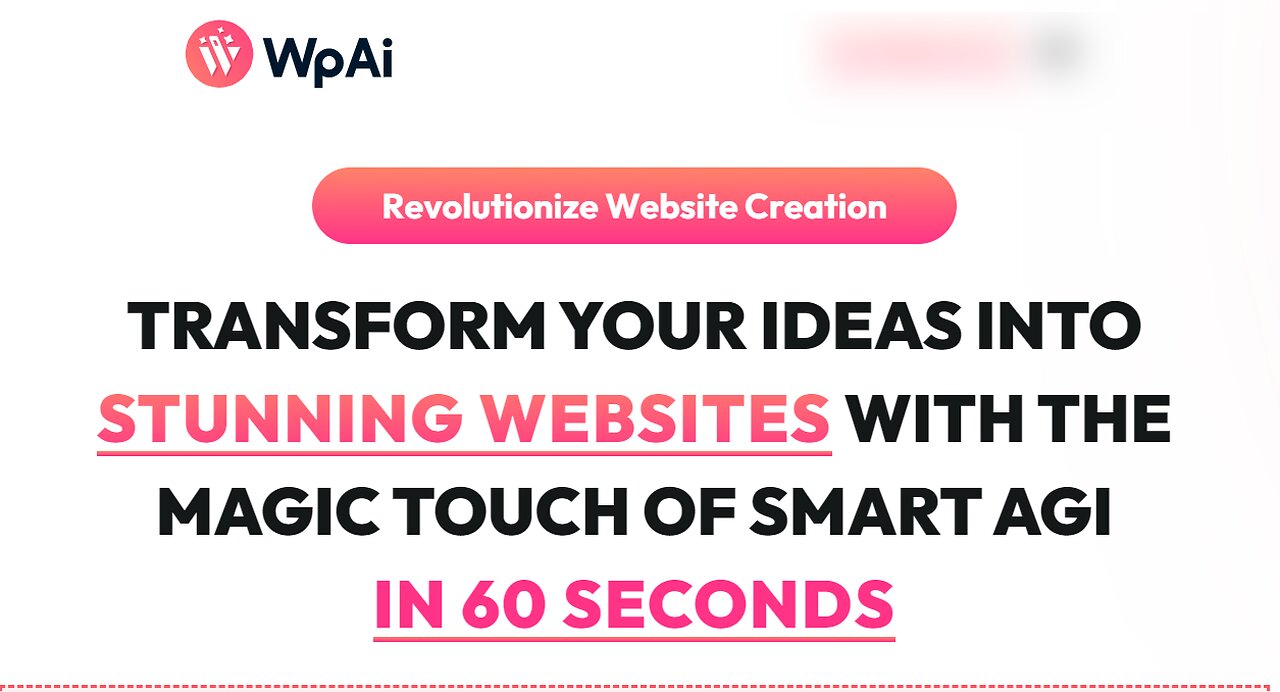 WPAi: Transform Your Website Vision into Reality with AI Power