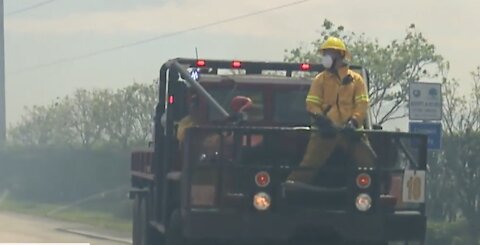 Florida's Turnpike reopens in Martin County following brush fire