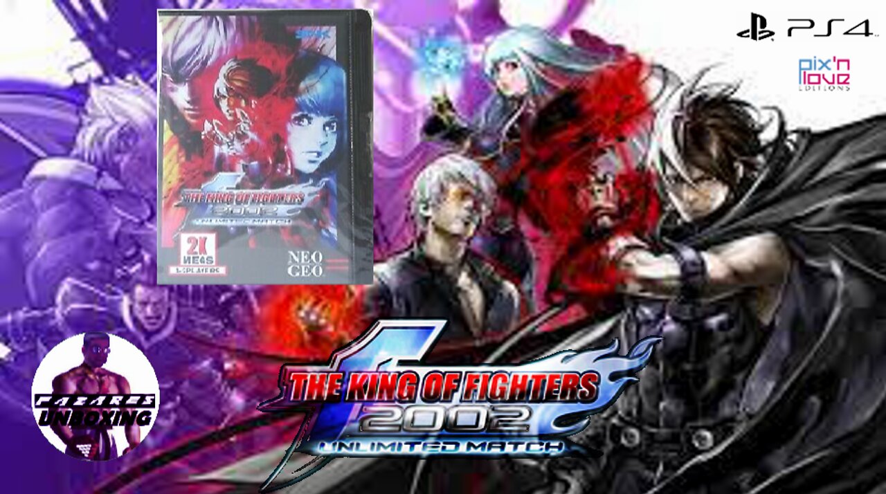 Fazares Unboxing - THE KING OF FIGHTERS 2002: UNLIMITED MATCH PS4 LIMITED PIX'N LOVE GAMES