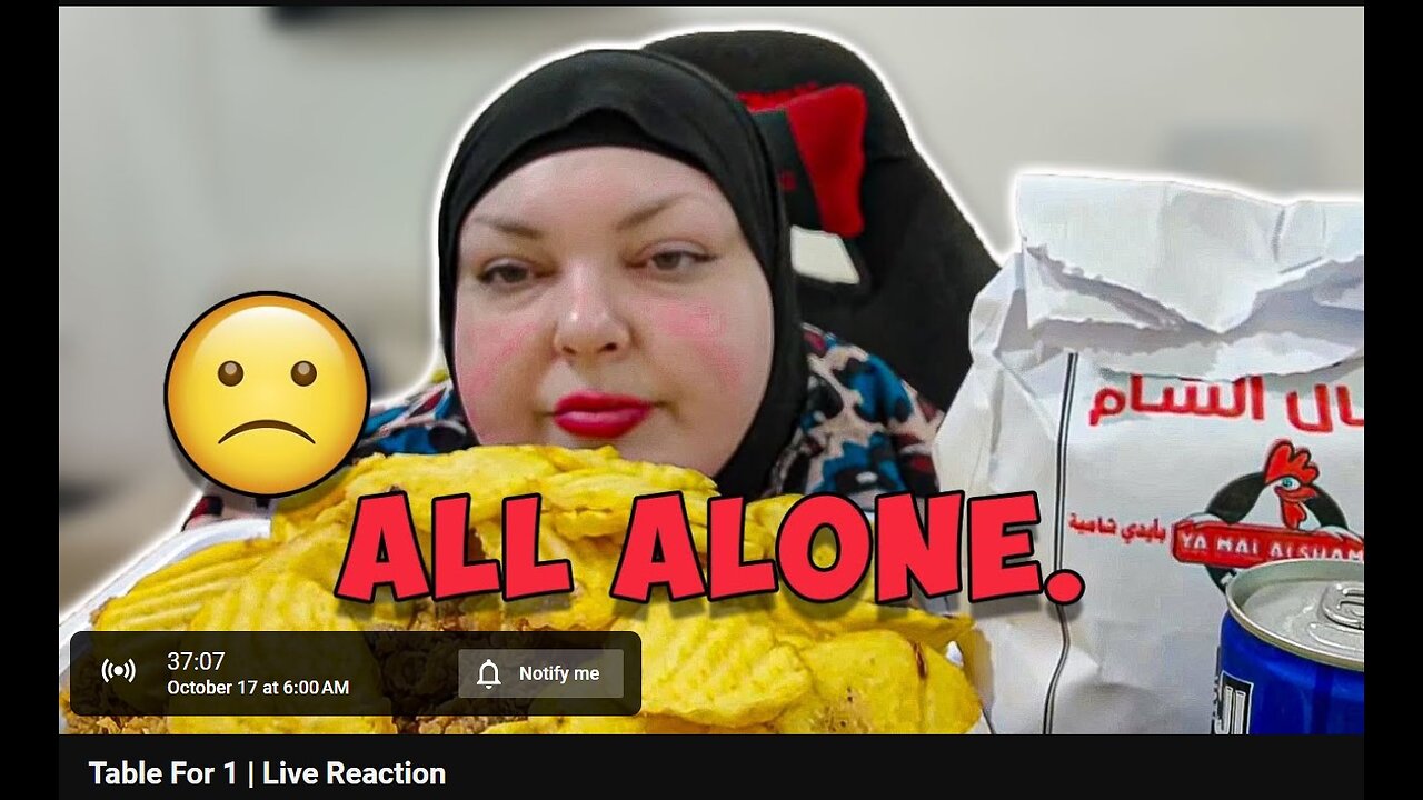 10-17-2024 The YouTube Underground "Table For 1" w/ live chat (starts at 40:00)