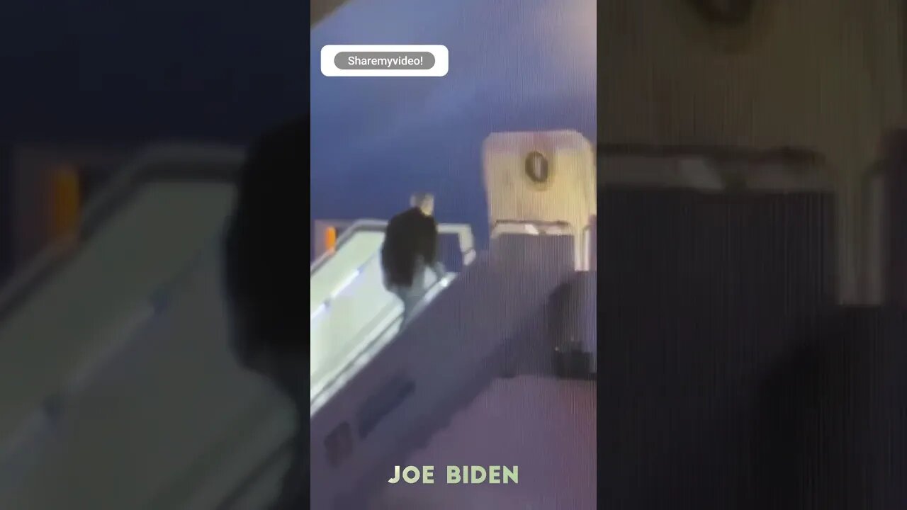 Joe Biden, Falls Up The Stairs Again