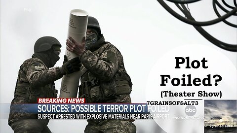 the failed Russian terror bomb plot in France - theater - hoax - psy-op