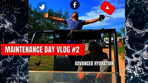 MAINTENANCE DAY #2 // ADVANCED HYDRATION Gamefowl Gamefarm WALKTHROUGH