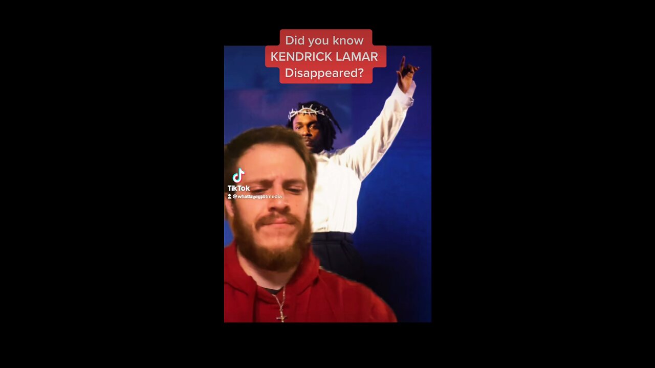 Kendrick Lamar disappeared?