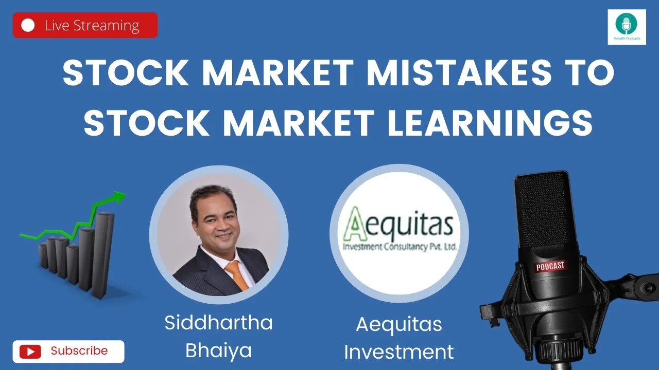 STOCK MARKET MISTAKES TO STOCK MARKET LEARNINGS