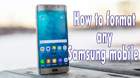 How to format Samsung mobile