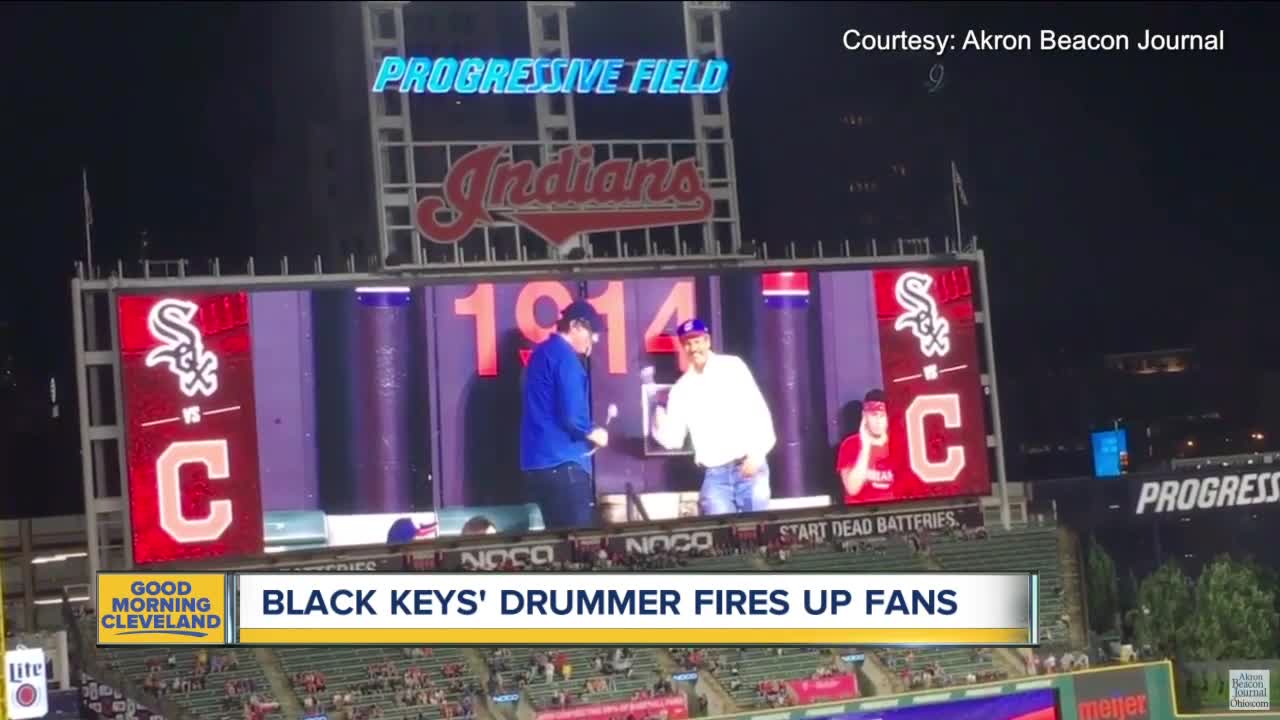 Dynamic duo keeps the beat at the Indians game