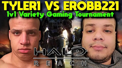 Tyler1 vs Erobb221 1v1 Variety Gaming Tournament #3 - Halo: Reach