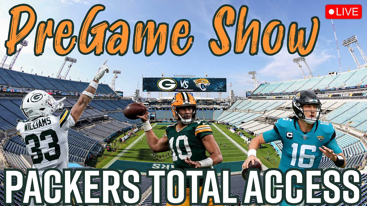 LIVE Packers Total Access Pregame Show | Green Bay Packers vs Jacksonville Jaguars Preview