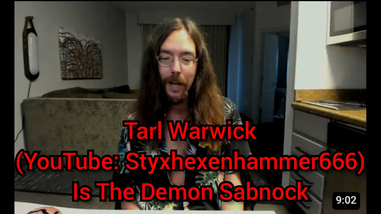 Tarl Warwick (YouTuber Styxhexenhammer666) Is The Demon Sabnock