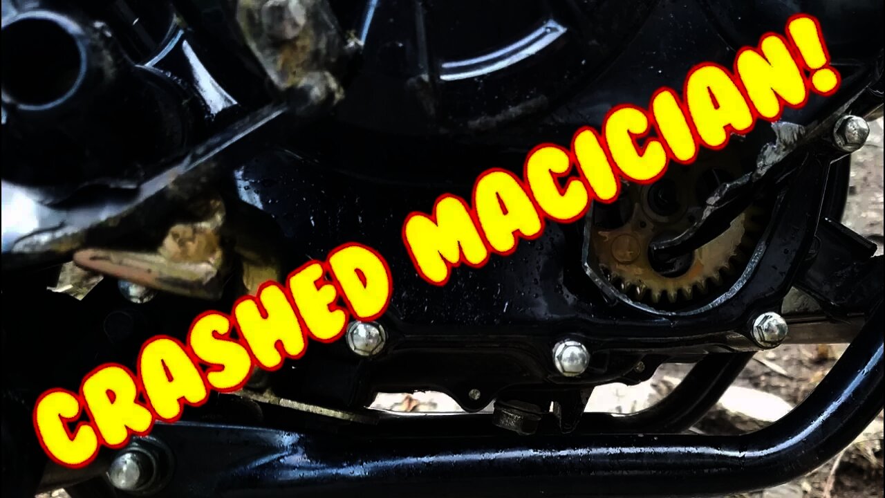 (E7) Magician Crash, Blade busted it up pretty good