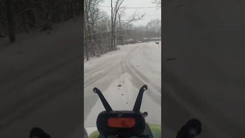 Can-am Ryker in snow