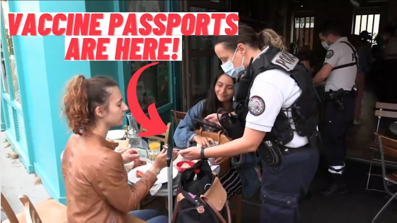 France Makes Vaccine Passports Mandatory, Covid19 Crisis Pre-Planned!