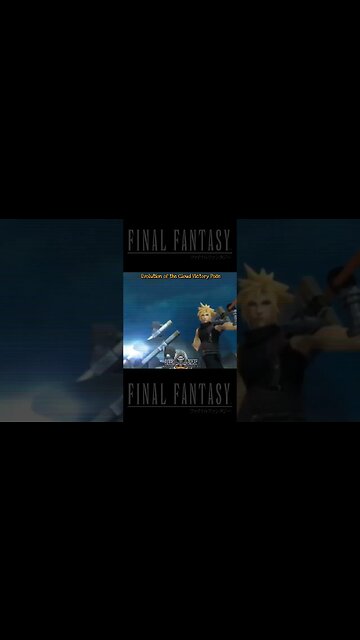 Evolution of Cloud Strife victory post #finalfantasy #cloudstrife #evolution