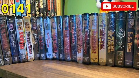 [0141] HAMMER Collection Haul - INSPECT [#haulvideo #VHS #hammerhorror #theVHSinspector]