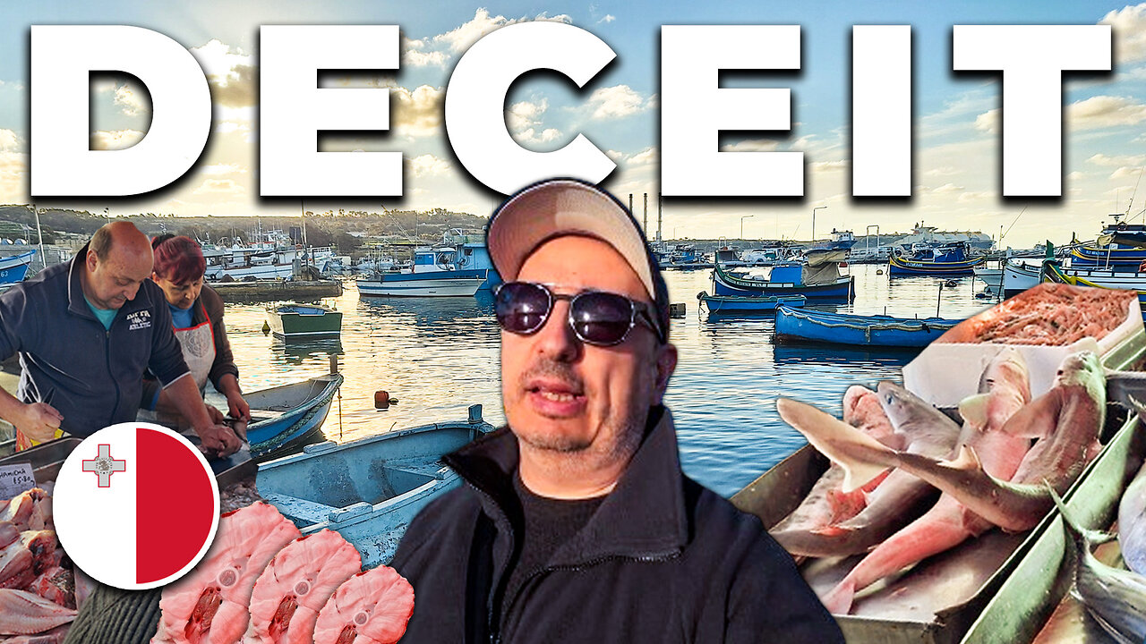 Unveiling the Hidden Catch: Shark Meat in Disguise at Marsaxlokk Fish Market 🇲🇹