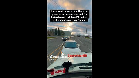 🤪OF THE WEEK! DON’T GET😡THAT I’M SCHOOLING YOUR #DrivingFails #CM88DDISee #Ottawa #DashCam #613