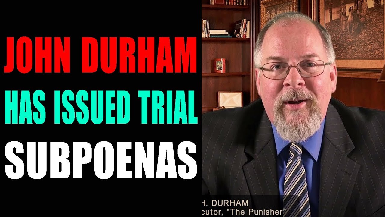 JUDY BYINGTON UPDATE: JOHN DURHMA HAS ISSUED TRIAL SUBPOENAS - TRUMP NEWS