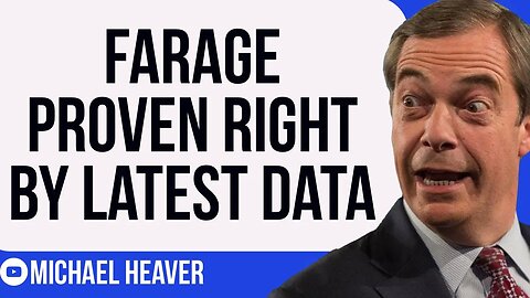 Nigel Farage Proven RIGHT By New Figures