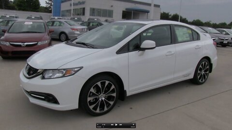 2013 Honda Civic Si Sedan Start Up, Exhaust, and In Depth Review