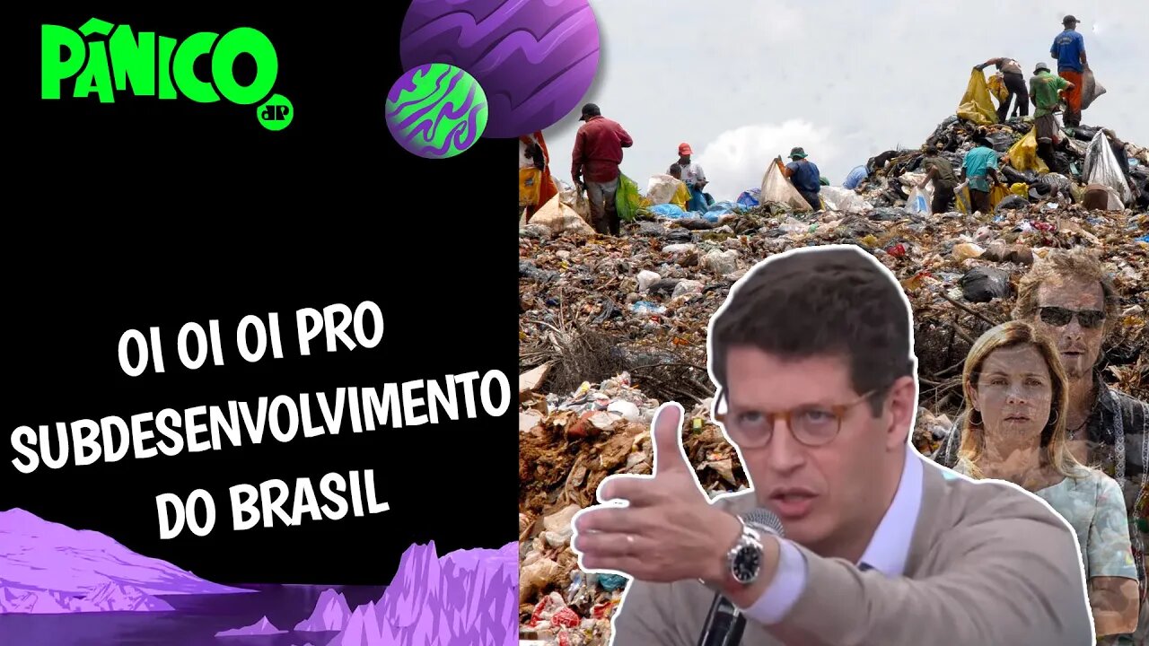 PROBLEMA DO LIXO NO BRASIL SÓ TEVE DESTAQUE EM AVENIDA BRASIL? Ricardo Salles comenta