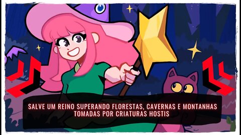 Witchcrafty - Salve um Reino Superando Florestas, Cavernas e Montanhas Tomadas por Criaturas Hostis