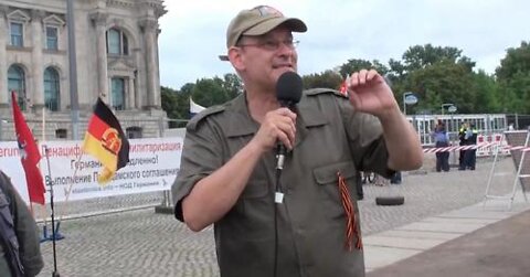 Das goldene Kopfgefängnis- Reichstag Berlin 27.08.2022