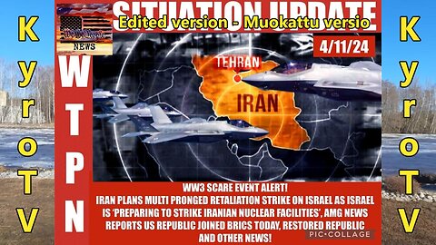 Situation Update - April 11, 2024 (edited version) (Swedish subtitles)