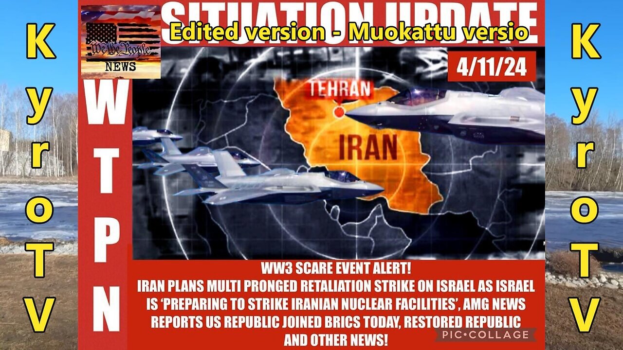 Situation Update - April 11, 2024 (edited version) (Swedish subtitles)