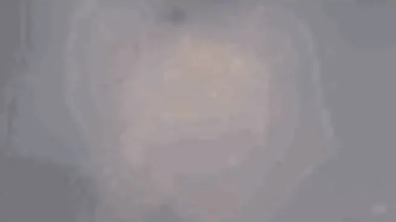 illuminated object/UFO flyover