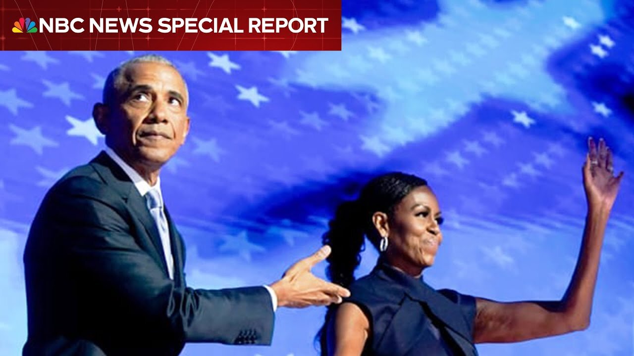 Full Special Report: Doug Emhoff, Michelle Obama, President Obama and more speak at DNC Day 2