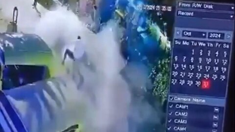 Friends Dare A Guy To Sit On A Large Box Of Fireworks When They Explode… Things End Horribly For Him