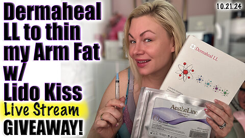 Live Dermaheal LL to Thin out Arm Fat & Giveaway! AceCosm.com | Code Jessica10 Saves