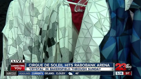 Cirque du Soleil Crystal Costumes