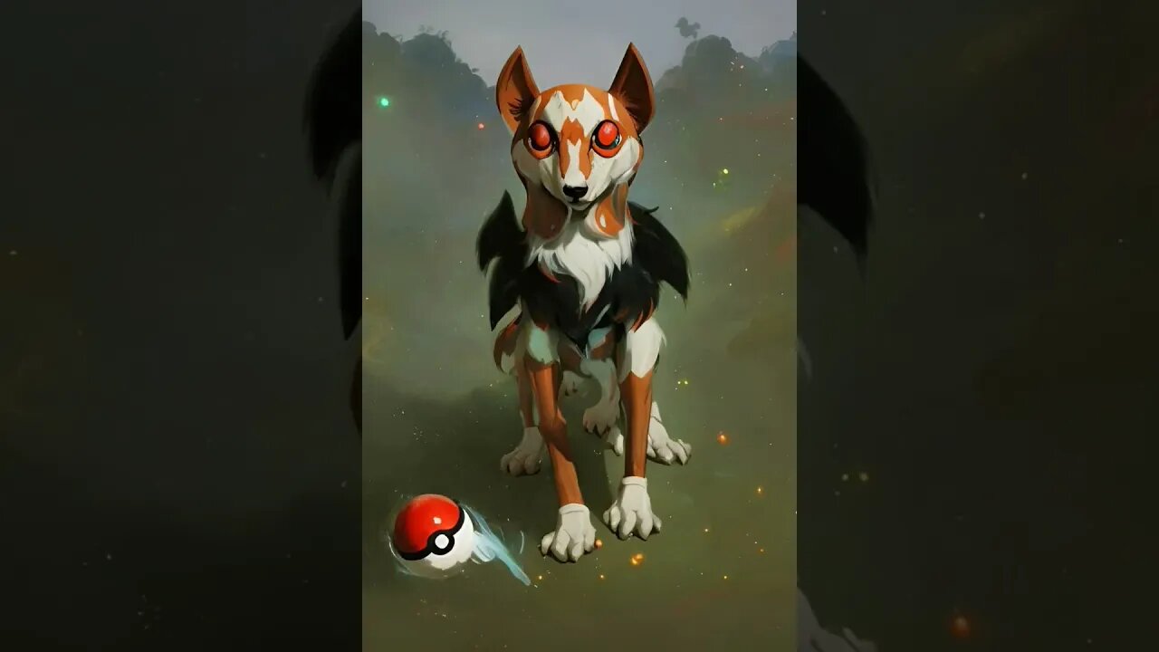 AI generated Herdier #whosthatpokemon #pokemon