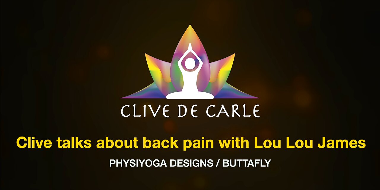 Back Problems Alleviated! Clive & Lou Lou talk about Buttafly