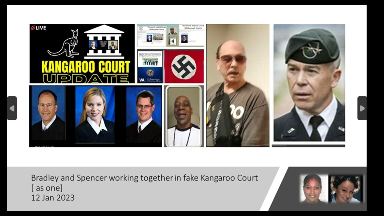 14 Nov - USA INC Hillsborough Sheriff's Dept caught Covering their crimes against BRAD and HUMANITY