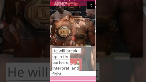 Jon Jones and Cyril Gan will fight, according to Francis Ngannou.