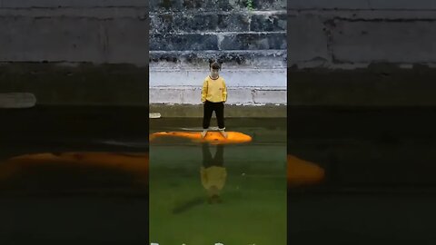 This kid is going places. I've never seen this before!