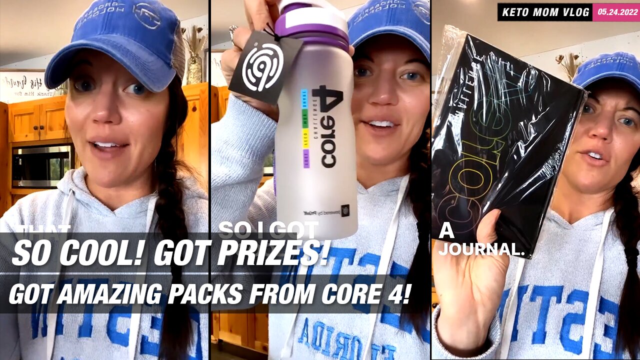 Yeah! Finished The Core 4 Challenge And Guess What I Got? | Keto Mom Vlog