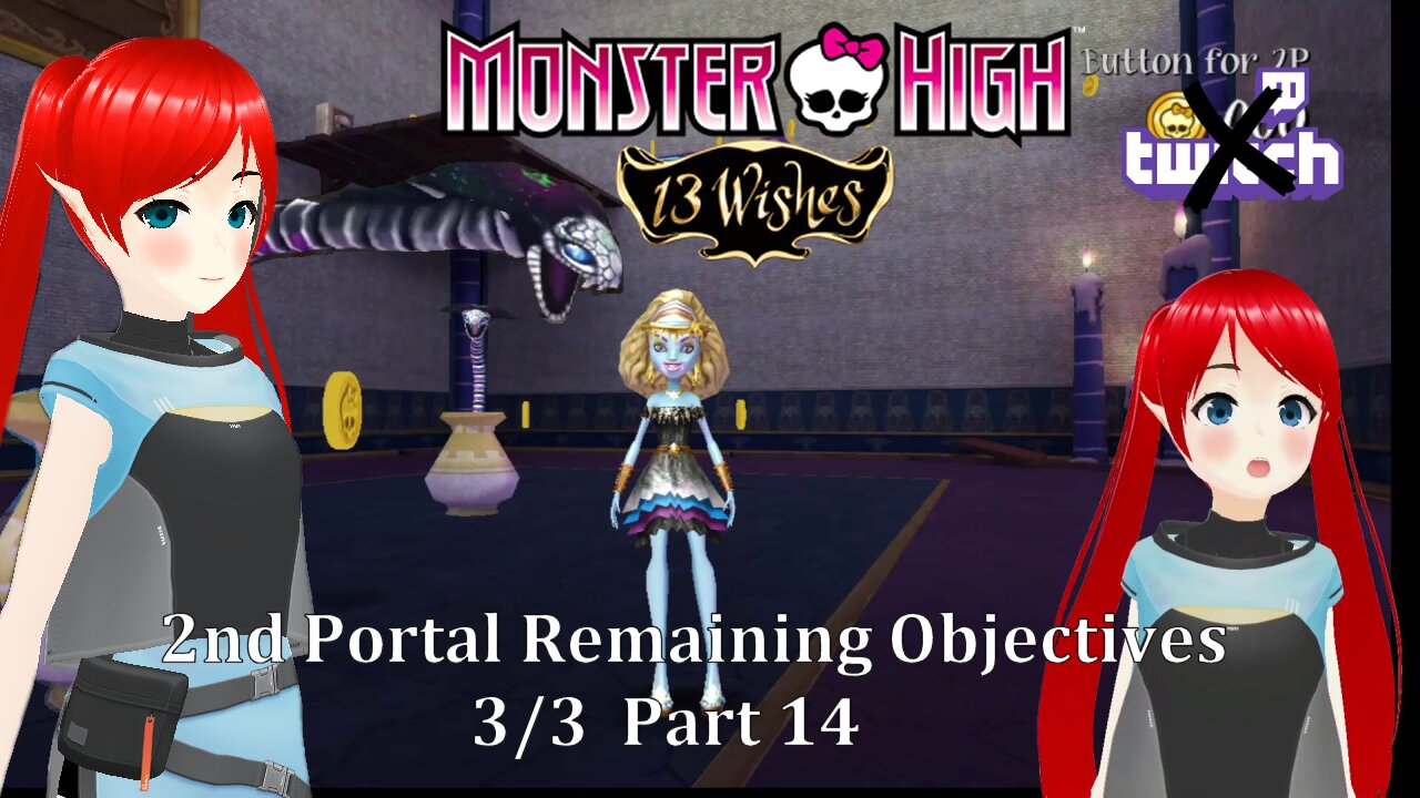 Monster High : 13 Wishes Part 14 ~ 2nd Portal All Remaining Objectives 3 of 3.