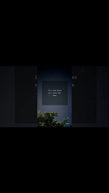 Slow Walker | #shorts #clutteredthoughts #slowwalker