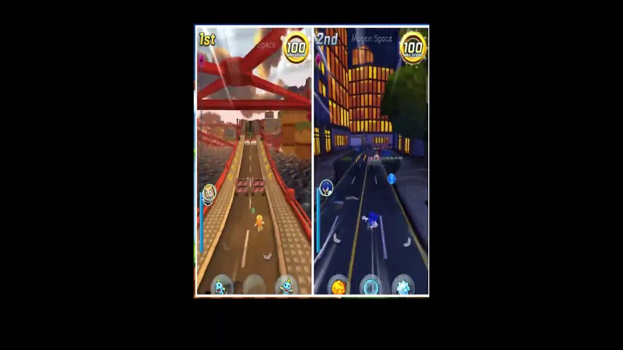 Sonic Forces I Sonic VS Cream Sonic #shorts #short #shortvideo
