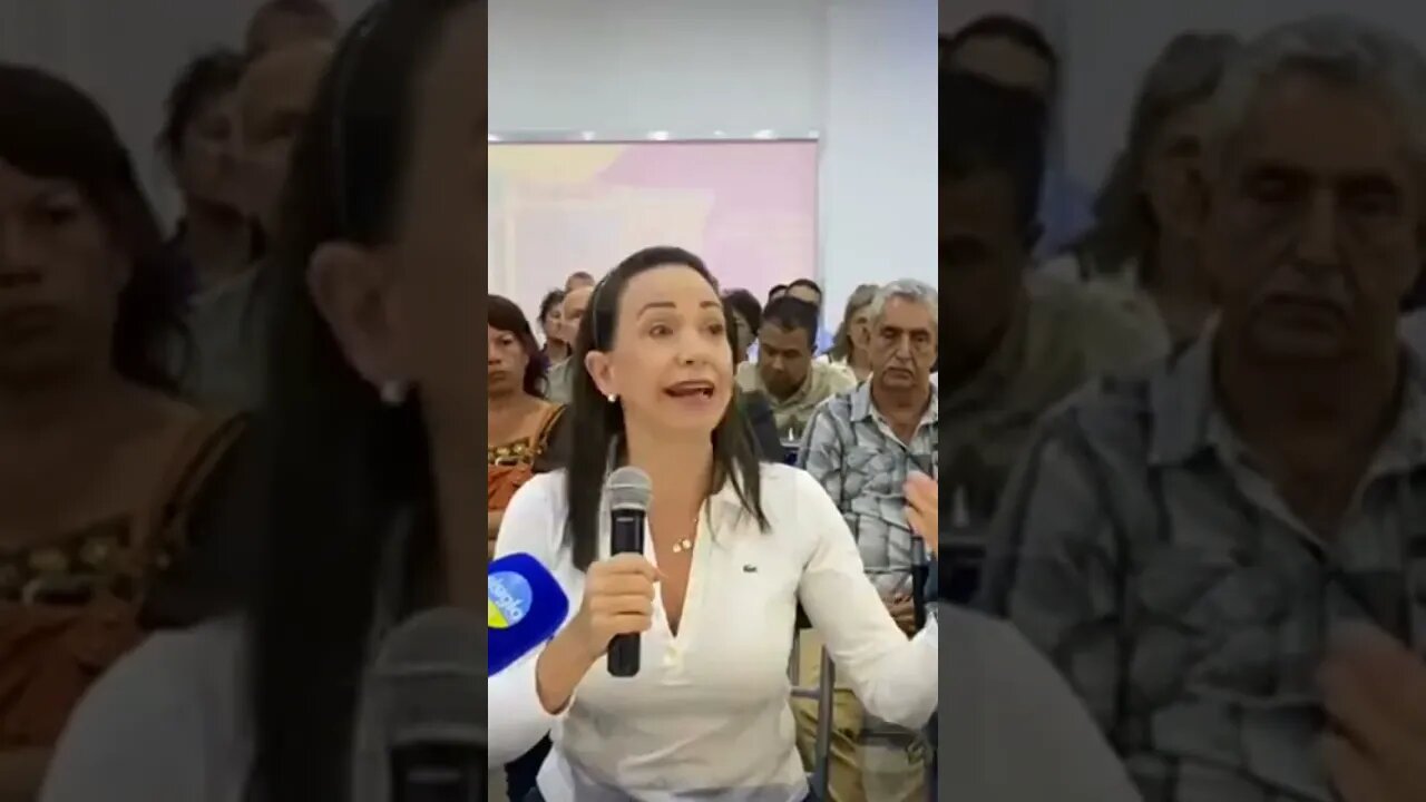 MARIA CORINA MACHADO: LAS PRIMARIAS NO PUEDEN SER UN SOMETIMIENTO A LAS CONDICIONES DEL RÉGIMEN