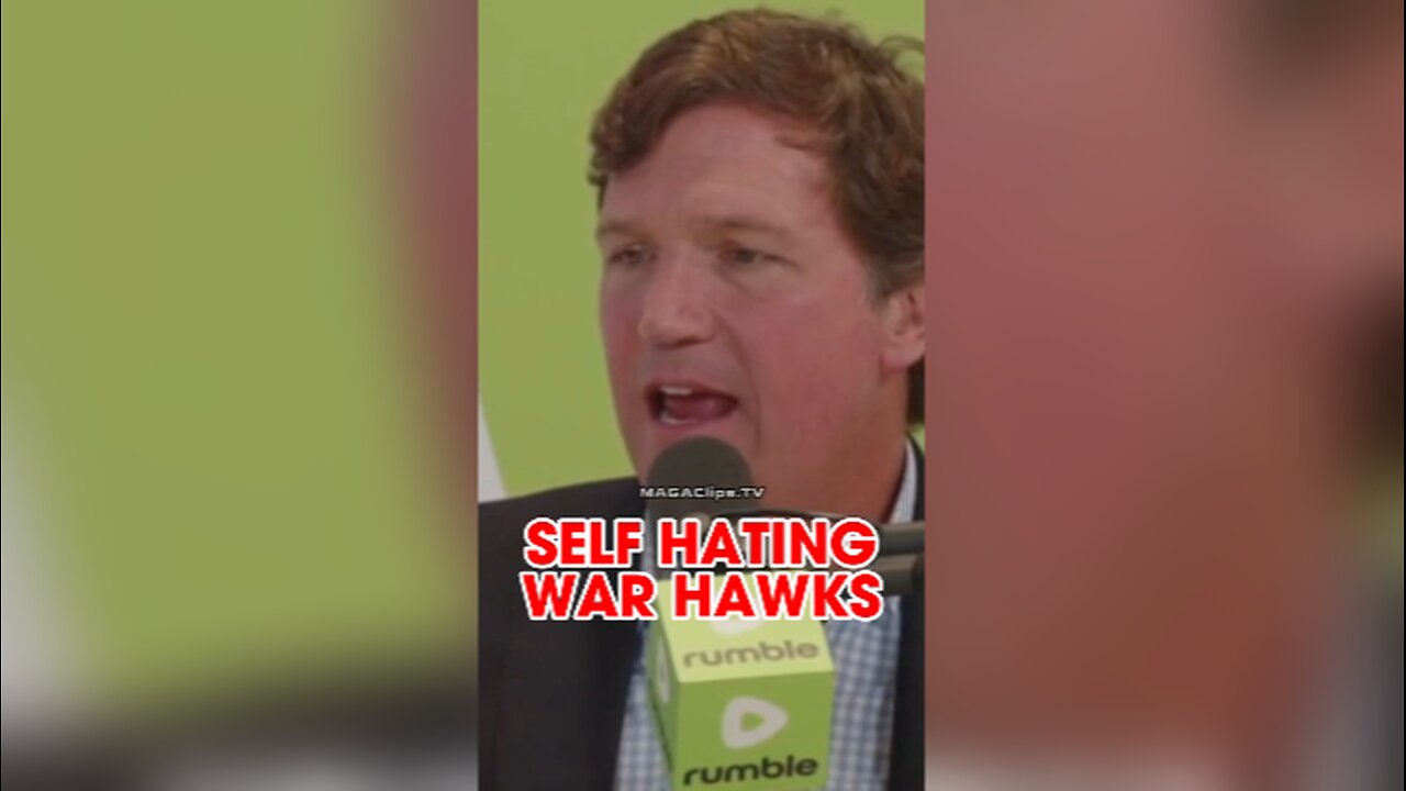 Tucker Carlson: Neo Cons Need War For Pleasure - 7/17/24